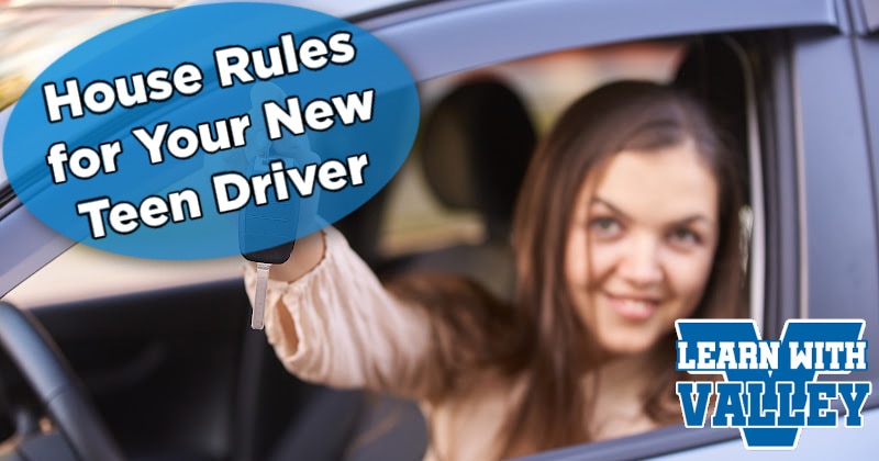 Blog House Rules for Teen Drivers header