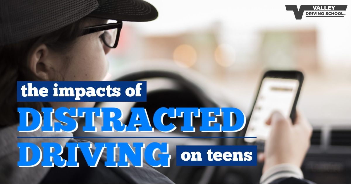 Blog Impact of Distracted Driving on Teens header