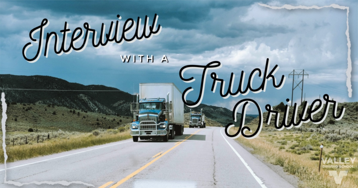 Blog Interview with a Truck Driver header