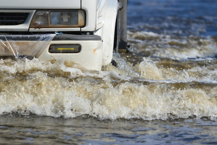 Driving Safely When Roads Are Flooded Determining When Water is Safe to Drive Through