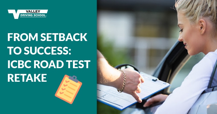 From Setback to Success ICBC Road Test Retake blog header