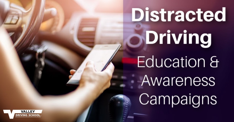 Header Distracted Driving Education and Awareness Campaigns