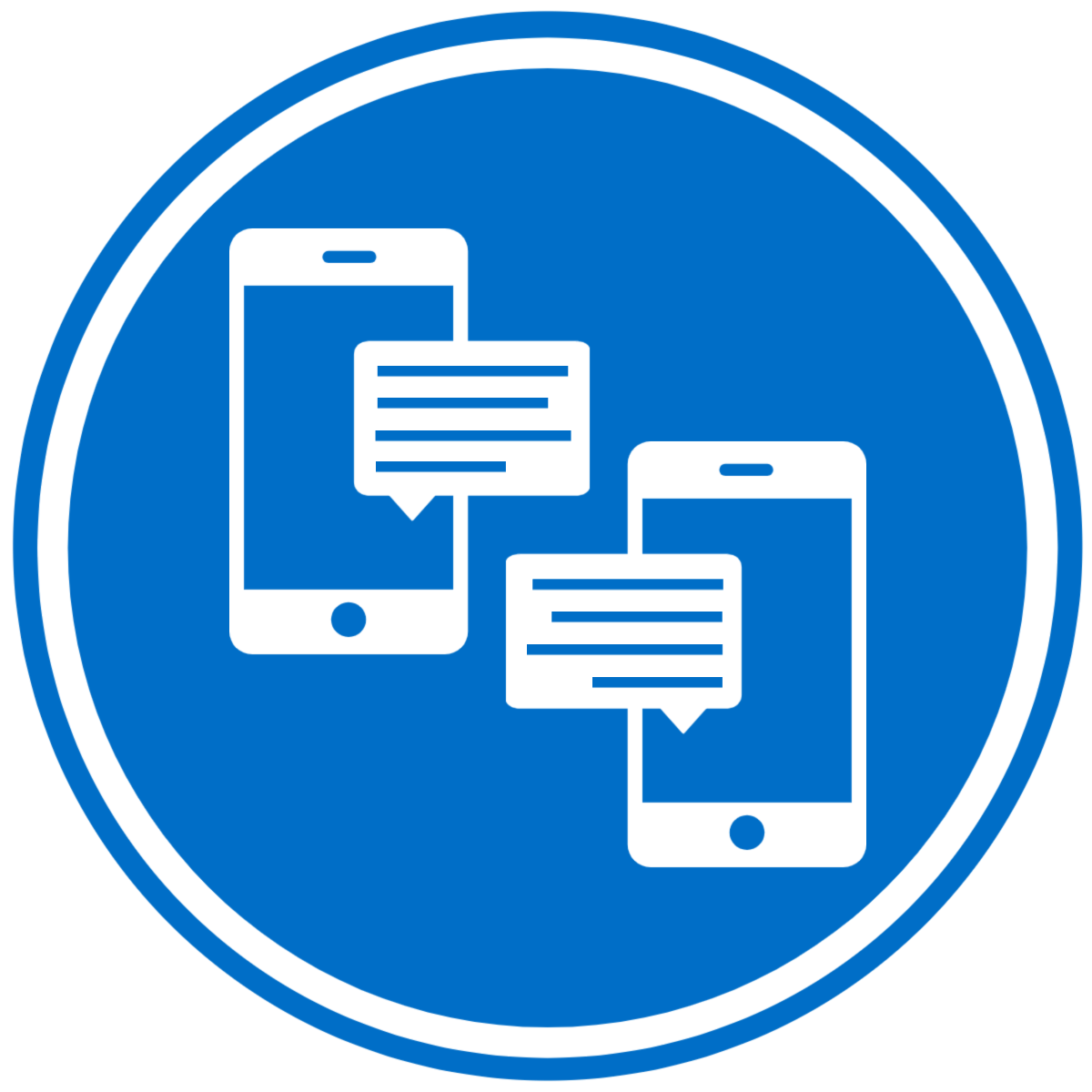 Contact Us Icons Text