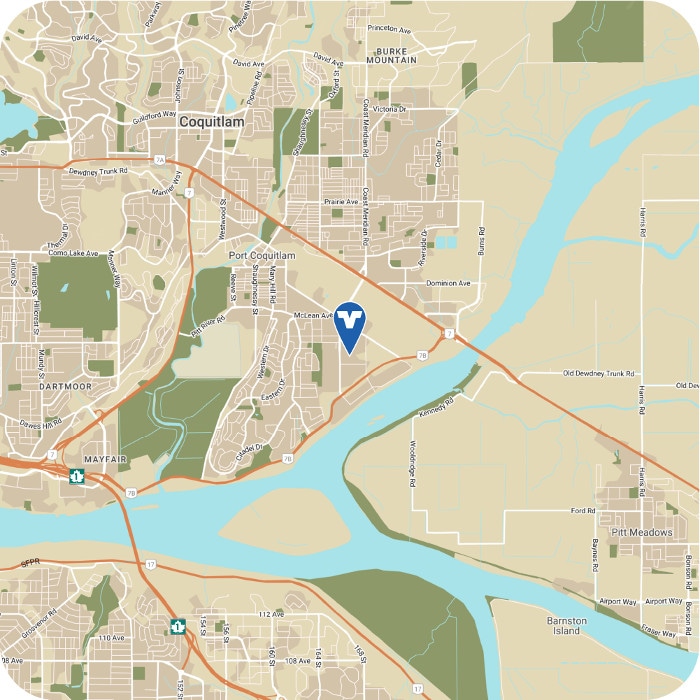 Coquitlam Map