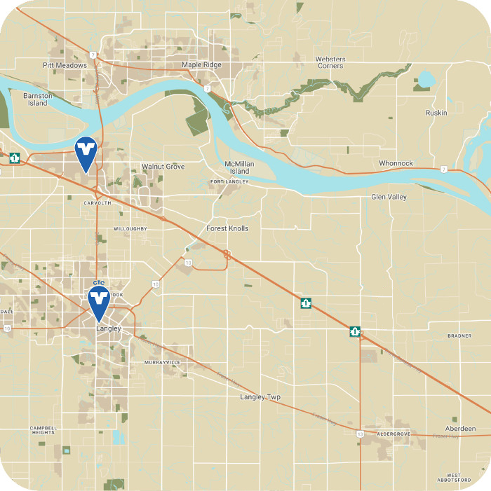 Langley CTC Map