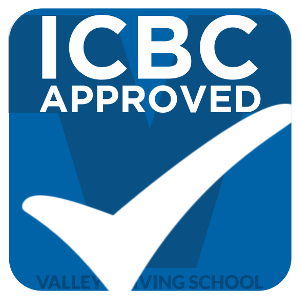 Valley Driving School© ICBC Approved Icon Check mark