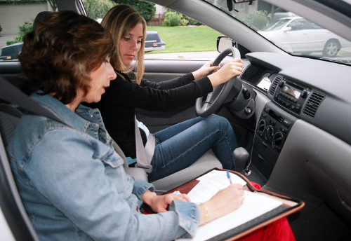 Website Instructor Training In Car