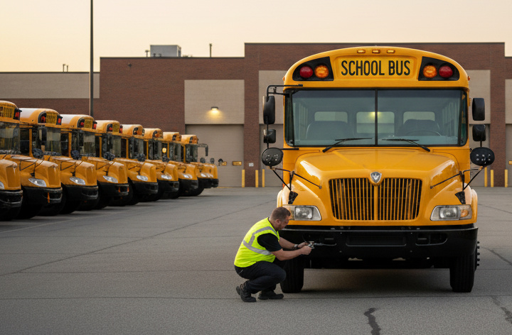 School Bus Pre Trip Valley Driving School